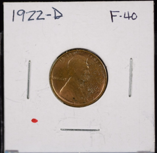 1922-D Lincoln Cent F40
