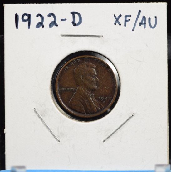 1922-D Lincoln Cent XF/AU