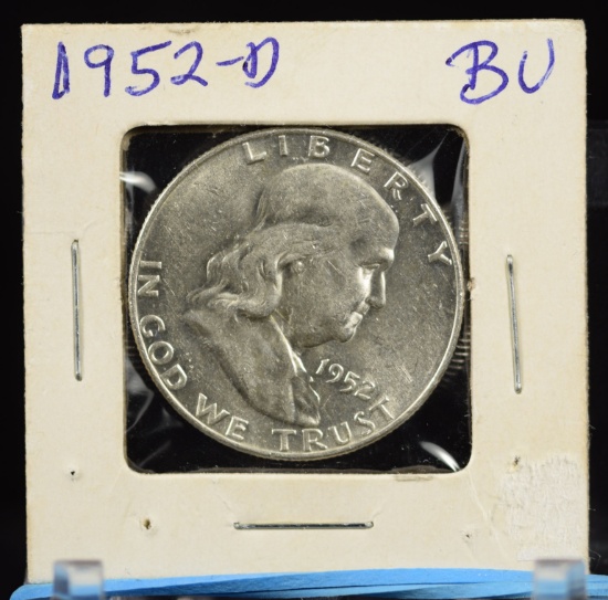 1952-D Franklin Half Dollar BU