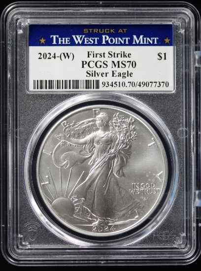 2024-W ASE First Strike PCGS MS-70 West Point 70