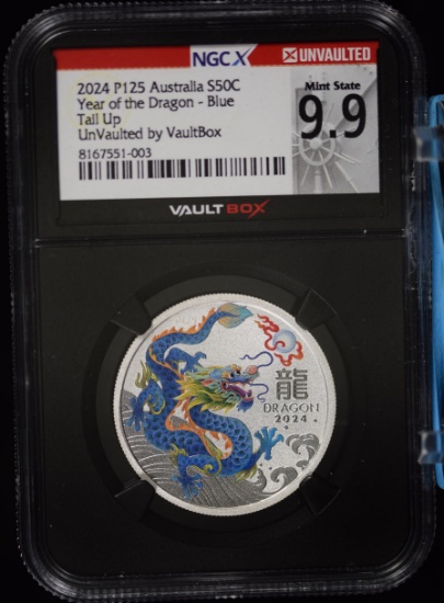 2024 Australian Year of The Dragon NGCX MS-9.9