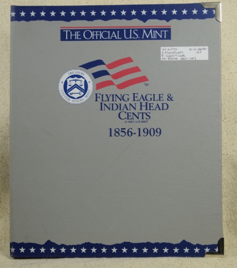 41 Early: Flying Eagles, Copper Nickels & Bronze 1864-1909