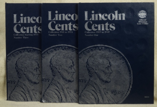 Books Almost Complete Lincoln 6 Rare Coins Missing