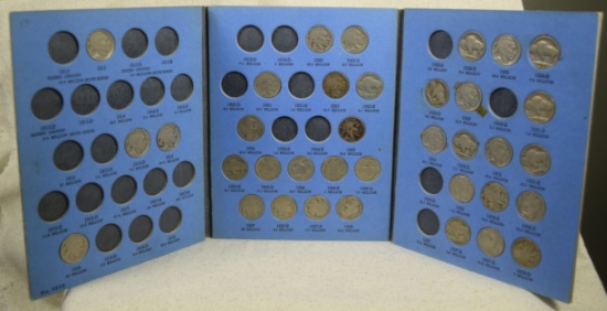 Book of Incomplete 35 Buffalo Nickels