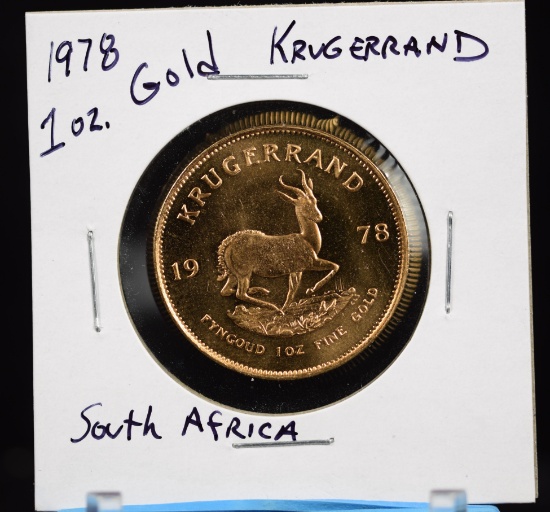 1978 1 Ounce Fine Gold Kurrerand