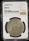 1878-CC Morgan Dollar NGC AU-55