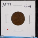 1877 Indian Head Cent Good 4