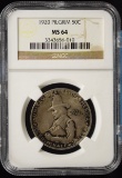 1920 Pilgrim Commen Half Dollar NGC MS-64