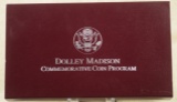 US Mint Dolly Madison Silver Dollar