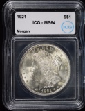 1921 Morgan Dollar ICG MS-64