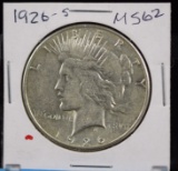 1926-S Peace Dollar MS62