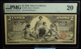 1896 $2 Educational 10715220 PMG 20 VF