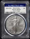 2024-W ASE First Strike PCGS MS-70 West Point 13
