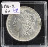 1896-S Morgan Dollar MS60