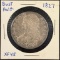 1827 Bust Half Dollar XF45 Plus with Luster