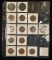 Sheet of 14 Great Britain Large Cents 1876-1967