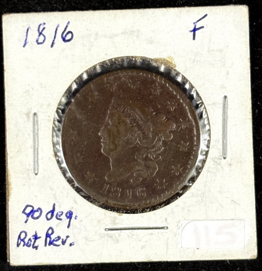 1816 Large Cent Fine