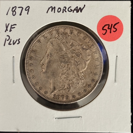 1879 Morgan Dollar XF Plus