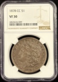 1878-CC Morgan Dollar NGC VF-30