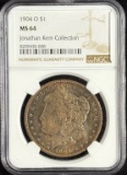 1904-O Morgan Dollar NGC MS-64 Nice Tone