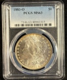 1883-O Morgan Dollar PCGS MS-63