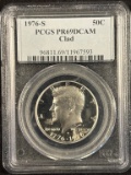 1976-S Kennedy Half Dollar PCGS PR-69 DCAM