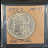 1897-O Morgan Dollar MS61/62 Very Scarce