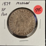 1879 Morgan Dollar XF Plus