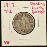 1917 Standing Liberty Quarter Type 1 VG