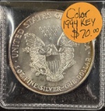 1994 American Silver Eagle Key Date Tone