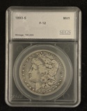 1893-S Morgan Dollar SEGS F-12 Rarest Nice
