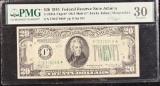 1934 $20 Star Federal Reserve Note Atlanta PMG30
