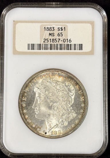 1883 Morgan Dollar NGC MS-65 OWH