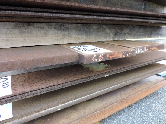 Plate Steel - 9" X 99" X 1/4 Thick (3)