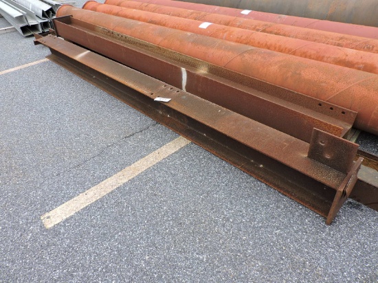 I-Beams -- 53" X 8" X 10" (2) / 8" X 6" X 20' (1)