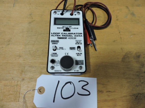 ALTEK Model 344A / Transcat 4353E Loop Calibrator