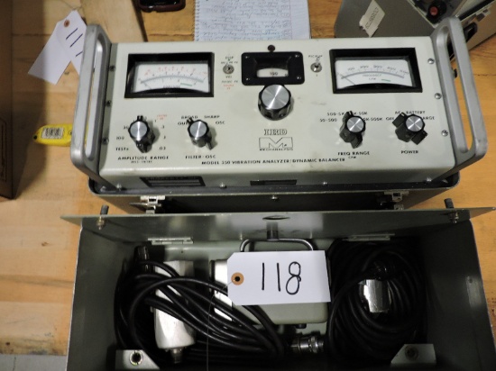 IRD Mechanalysis Model 350 Vibration Analyzer / Dynamic Balancer