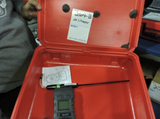 MSA Muiltigas Detector with Case / Charger / Wand -- NO CHARGER