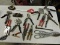 Misc. Tool Lot of: Tin Snips, Hole Punches, Clamps, Etc.