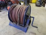 Cranking Hose Reel with Air Hose
