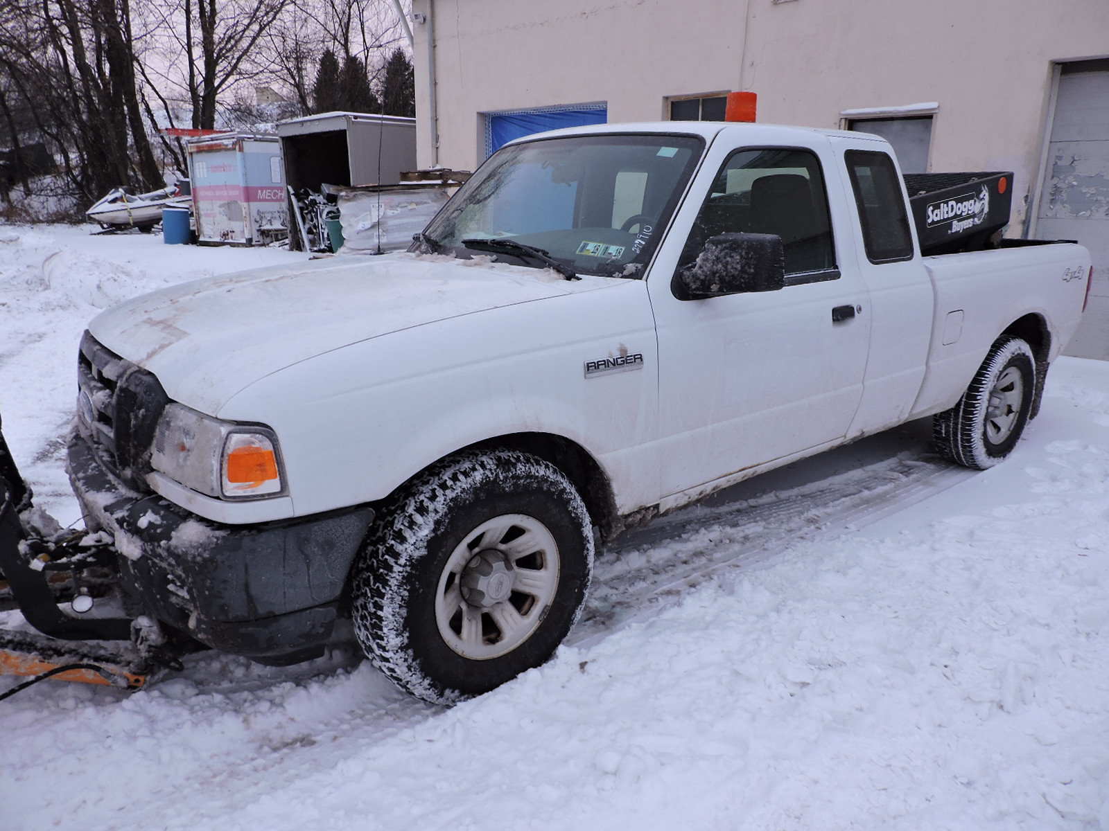 2010 Ford Ranger 4x4 Lift Gate Meyer Plow Set Up
