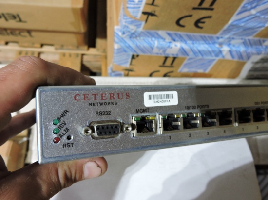 Ceterus Network Switches - 3 Used and 2 New (We believe)