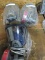 Lot of THREE (3) MSA Full Facepiece Reusable Respirator w/ ONLY 2 OPTIM AIR units    (Cleaning tags
