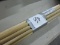 Lot of dowels , Approximately FOUR (4) feet in length