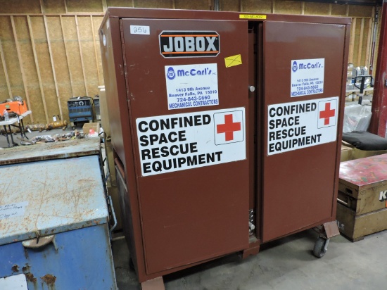 ONE (1) JOBOX Confined Space Rescue Equipment