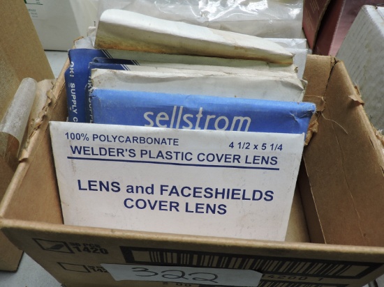 Case of Approx 22 Lens and Faceshields Cover Lens
