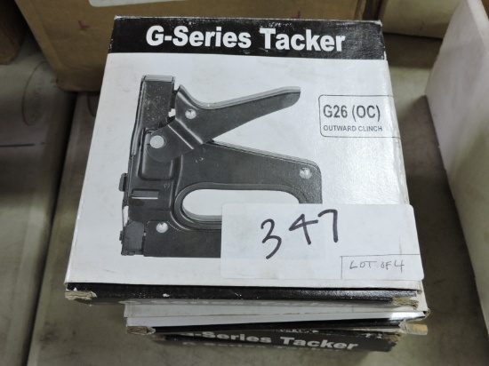 Lot of FOUR (4) G-Series Tacker