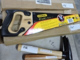 Stanley FatMax 15in. Hand Saw BRAND NEW Lot includes a case of FOUR (4)