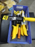 Lot of Stanley Jab-Saw/Dryall - Set of SEVEN (7) BRAND NEW IN PACKAGE Blue Case Included