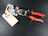 Wiss 18 Gauge Aviation Snips BRAND NEW IN PACKAGE Includes ONE (1) RED handel